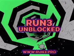 Run 3 — endless tunnel runner gameplay screenshot